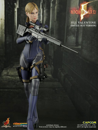 Illustration for article titled This Resident Evil Figure Is Dressed For Battle